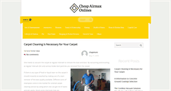 Desktop Screenshot of cheapairmaxonlines.com